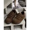 Sapatos Birkenstock Retro com Aumento de Altura Oculto, Sola Grossa, Velcro, Feminino, Novo Estilo Outono 2026, Confortáveis, Leves, Casuais
