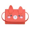 Bolsa Pequena Nova de Verão 2026 Transfronteiriça com Estampa de Gato Fofo de Desenho Animado Porta-Moedas Mini Bolsa Quadrada Bolsa Transversal