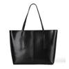 Bolsa Grande de Couro de Vaca Estilo Retrô Bolsa Feminina 2026 Novo Estilo Bolsa Tote Grande Capacidade Couro Genuíno Feminino Versátil Roupas de Trabalho Bolsa de Ombro