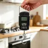Báscula Electrónica A08 Báscula Electrónica de Alta Precisión Báscula Portátil Báscula de Resorte Báscula Portátil para Pesca Doméstica Báscula de Gancho Pequeña