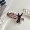 Novedosa Goma para el Pelo Estilo Coreano con Estampado de Leopardo Rosa, Pinza para el Pelo Dulce y Genial, Sensación de Alta Gama, Goma para Recoger la Cola de Caballo Baja, Accesorio para el Cabello para Niñas