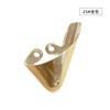 Tacones Altos para Mujer Punta Protectora Cubierta Anti-patada Punta Invisible Decorativa Bolsas de Zapatos de Cuero Accesorios Puntiagudos Cubierta Protectora Metálica para Zapatos