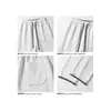 Pantalones de cuadros patchwork estilo americano vintage de seda de hielo para hombre, verano finos frescos de secado rápido deportivos a cuadros largos