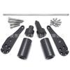 Veículo Off-Road Cola Grande Anti-Queda Adequado para Motocicleta Kawasaki Zx-10R 2006-2007 Modificado Bastão Anti-Queda de Plástico