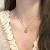Collar de diamantes con diseño de flores y colores, con personalidad, para mujer, con decoración de clavícula que combina con todo, collar de moda para pareja