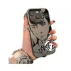 Adecuado para Funda de Teléfono Ninja Iphone17Pro 14/13 Láser 1211Xsmaxplusxr/X Antihuellas