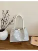 Bolso de mano nuevo de lunares para mujer, bolso de hombro de gran capacidad, lindo bolso de mano estilo girly para el trabajo, bolso ligero y moderno para mujer