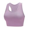 [Gran Venta] Ropa Exterior Hermosa para Espalda para Yoga, Fitness, Running, Sujetador Deportivo sin Costuras, sin Varillas, Absorción de Impactos, Media Intensidad, Push-Up
