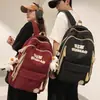 Mochila Nueva de Moda de Gran Capacidad para Estudiantes de Secundaria, Preparatoria, Primaria, Bolsas Escolares, Mochilas para Computadora de Universidad para Hombres