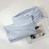 Pantalones de pijama de gasa de algodón puro para mujer para primavera y verano, Pantalones largos a cuadros simples para hombre, Pantalones holgados de talla grande para casa, Estilo fino