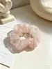 Venta directa del fabricante: Goma para el pelo de margarita de organza, goma para el pelo estilo intestino de cerdo coreano, liga para el pelo, diadema, aro para el pelo