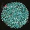 Cascalho de Apatita Natural Partículas Pequenas Apatita Azul Transparente Aquário Vaso de Flores Decoração de Paisagismo Nail Art Cristal Azul Claro