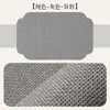 Nuevo Mantel de Té Estilo Chino Imitación Lino, Mantel de Mesa de Té de Lujo Ligero de Gama Alta Impermeable para Preparación Seca, Mantel de Bandeja de Té Zen, Mantel de Mesa