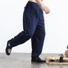 Pantalones de Lino de Algodón Mafan Estilo Casual Pantalones de Pierna Ancha Pantalones Largos Estilo Verano Pantalones Holgados de Linterna