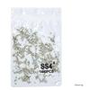 Nail art jóias diamante super flash prateado branco mágico AB imitação diamante austríaco pequeno macaco nail art jóias líquido vermelho explosão plana diamante