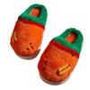 Nuevas Zapatillas de Algodón Cálidas de Dibujos Animados de Hamburguesa Otoño e Invierno Suela Gruesa Antideslizantes Felpa para el Hogar Pareja Confinamiento en Casa Zapatos de Algodón para Mujer