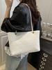 Bolso de Moda Nuevo Verano 2025 Bolso Cruzado Casual de Moda Bolso Tote con Cadena Simple para Viajar para Mujeres