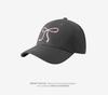 Gorra de Béisbol con Lazo para Mujer 2026 Nuevo Estilo Dulce y Linda Rosa Claro Versátil Adelgazante para la Cara con Visera Dura Protección Solar