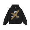 Moletom com Capuz Estampado Hip-hop Estilo Americano para Homens e Mulheres Moda Verão Marca Ins Moda Nacional Casual Solto Manga Longa Moletom para Casal