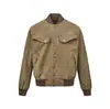 Jaqueta de Outerwear Estilo Retro Americano para Homens e Mulheres Primavera Outono Inverno Curta Antiga Solta cleanfit Jaqueta Fashion