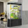 Novo Armário de Entrada Aquário Divisória de Tela Sala de Estar Armário de Sapatos Integrado com Armários Aquário Doméstico