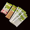 Bolsa de Embalaje para Palillos Bolsa Selladora Autoadhesiva Desechable Bolsa Autoadhesiva Transparente con Cabezal de Tarjeta Opp Bolsas para Palillos de 10-50 Pares