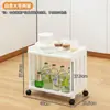 Venta Directa de Fábrica Estante de Almacenamiento de Múltiples Niveles Hueco para Piso de Cocina Carrito Multifuncional para Snacks del Hogar Estante de Almacenamiento para Baño