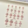 Decorações de Unhas Cruzadas Dopamina Coloridas Transfronteiriças Resina 3D DIY Capa de Celular Acessórios para Unhas