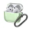 Capa Protetora para Fone de Ouvido AirPods4 para Fone de Ouvido Apple Quarta Geração Resistente a Quedas Transparente Macia Pacote Completo 4 Novos 2024