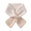 Bufanda tejida para niños, calentador de cuello lindo y cálido para bebés, nuevo estilo otoño/invierno, bufanda de hilo versátil para niñas pequeñas