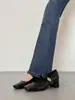 Zapatos de Mujer Mary Jane de una Sola Correa con Temperamento de Venta Caliente 2026 Nuevo Primavera/Otoño Tacón Grueso Francés Versátiles de Moda Zapatos de Mujer