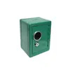 16 alcancía de acero para niños, caja fuerte para monedas, micro pequeña, cerradura de llave mecánica, caja registradora doméstica, caja de seguridad