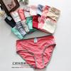 Lista de cauda de comércio exterior exportada para a Europa e os Estados Unidos bolsa feminina de cintura alta bolsa de quadril calcinha de algodão cor sólida tamanho grande meia-idade e idosos