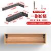 Soporte de Carga para Gabinete de TV Colgante Soporte Triangular Soporte de Escritorio Soporte en Capas Invisible Accesorios de Fijación para Gabinete Colgante