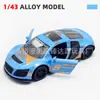 Granel 1:43 modelo de coche de aleación de coche de policía juguete para coche de niños puede abrir la puerta fuerza trasera adornos de máquina de muñecas