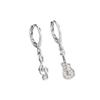 Brinco de Orelha de Guitarra Nota Assimétrica Explosões Transfronteiriças eBay Brincos de Instrumento Musical Rock Brincos de Violoncelo Personalizados com Diamante