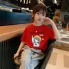 Camiseta de Manga Corta de Verano para Niñas, Estilo Nuevo, Ropa de Verano para Niños, Camiseta de Manga Media y Larga para Niños, Tops de Algodón Puro para Niñas
