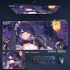 Alfombrilla de ratón extragrande, alfombrilla de escritorio de oficina de anime para teclado, alfombrilla pequeña de escritorio para ratón de teclado de computadora 2D, en stock