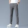 Pantalones Vaqueros para Hombre Primavera y Otoño Pantalones Gruesos para Hombre Elásticos Ajustados Pierna Pequeña Casual Combinan con Todo Negocios Cintura Elástica