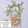 Vime de Girassol Artificial Vime de Flores Artificiais Margarida Vime para Enrolar Tubo de Ar Condicionado Decoração de Parede de Fundo para Cerca de Jardim