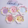 Plato de Gato Kt de Dibujos Animados Pegamento de Crema DIY Funda para Teléfono Móvil Pasador Diadema Flor para Zapatos Colgantes Adornos Papelería Material de Resina