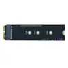 Adequado para Cartão Adaptador SSD M.2 NVMe PCIe para MacBook Air Pro 2013-2017 Ferramenta