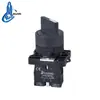 Interruptor Basculante Lay5 22mm Selector Giratorio de Dos Posiciones Tres Posiciones Interruptor de Llave Auto-Bloqueo Auto-Retorno Xb2