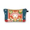 Nueva Bolsa de Cosméticos Navideña Sanrio Kolomi Merlot Moda Estudiante Linda Bolsa de Almacenamiento de Dibujos Animados