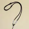 Cordón Ajustable para Collar con Colgante de Jade, Cordón para Colgar Pixiu Guanyin Buda, Cordón Negro para Colgante de Jade Unisex, Cordón de Alta Calidad