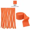 Fitas de papel crepom, fitas coloridas, decorações de jardim de infância para o Dia das Crianças, fundo de quadro-negro de sala de aula escolar, decorações de aniversário, franjas