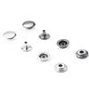 Fabricante de Guangdong Cobre Ferro Aço Inoxidável Metal Fivela de Quatro Botões 665 # 633 # 831 # 201 # 203 # Botões para Roupas Bagagem