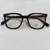 22257 Estilo celebridad de internet retro borde grueso negro montura de gafas ultraligera TR anti-luz azul se puede equipar con montura para gafas de miopía