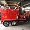 Máquina de llenado de juntas de asfalto de empuje manual de 100 l, máquina de llenado de juntas de asfalto de tracción para mantenimiento de carreteras.