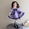 Vestidos para Niñas Primavera Otoño 2026 Nuevos Infantiles de Otoño Elegantes de Bebé Moda de Otoño Faldas de Princesa Lolita